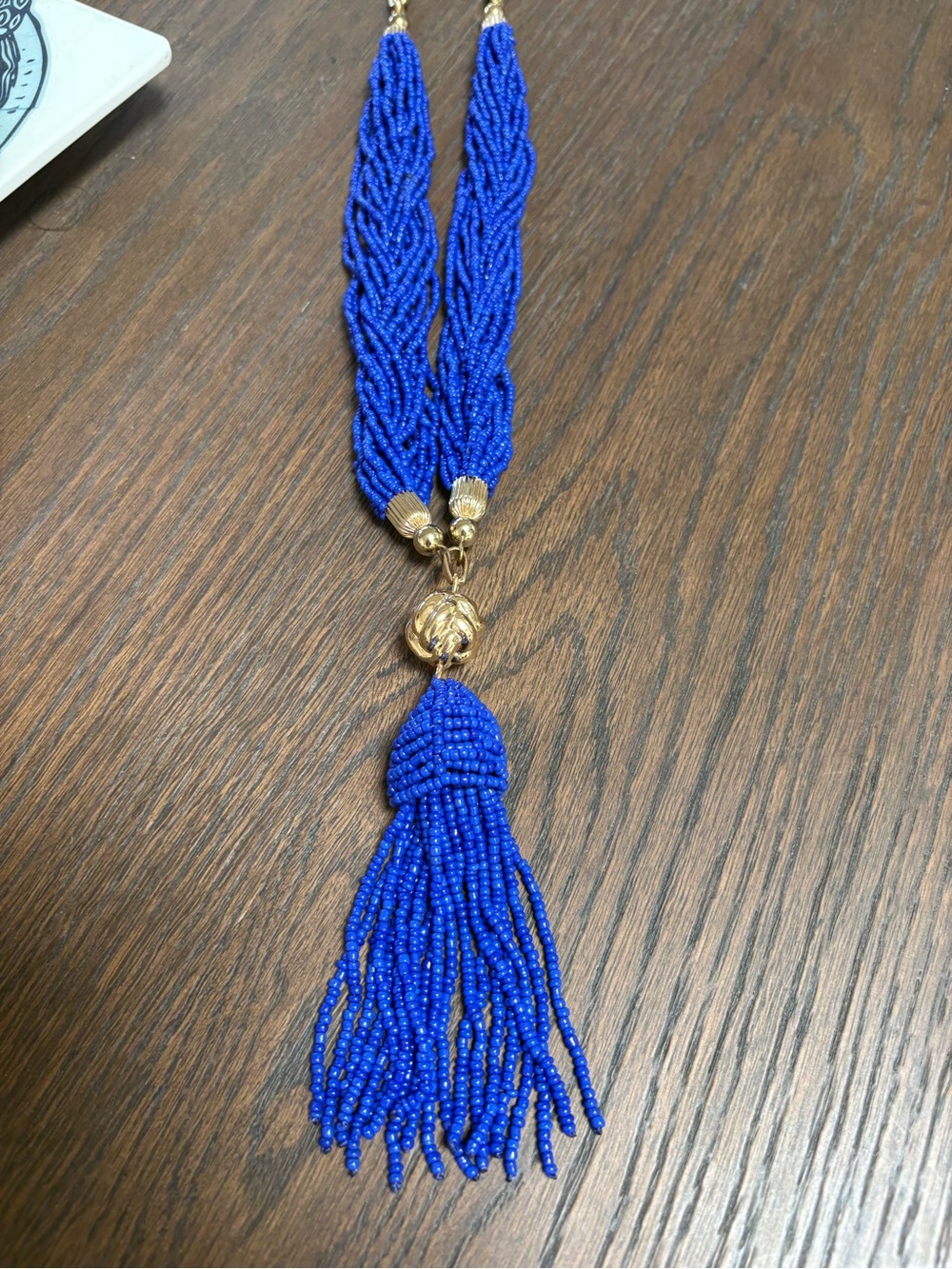 Lilly Pulitzer Iris Blue beaded necklace